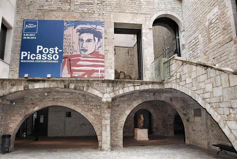 Área externa do Museu Picasso de Barcelona