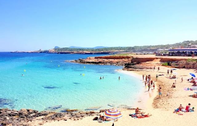 Praia Cala Conta em Ibiza