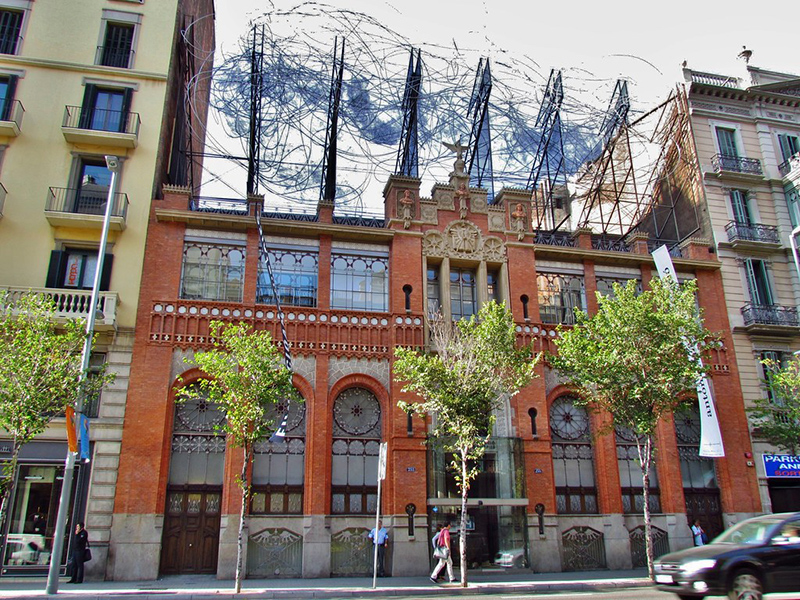Fundació Antoni Tápies em Barcelona