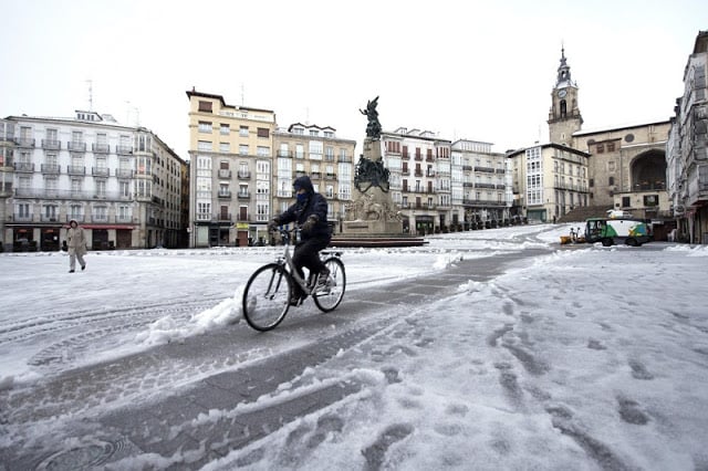 Cidades com neve na Espanha