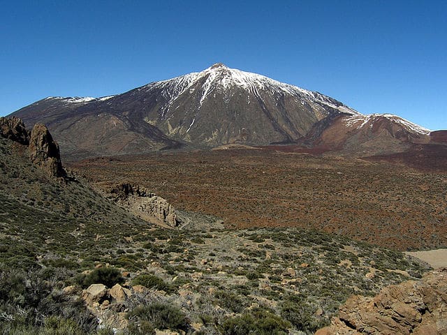 Vulcão El Teide nas Ilhas Canárias