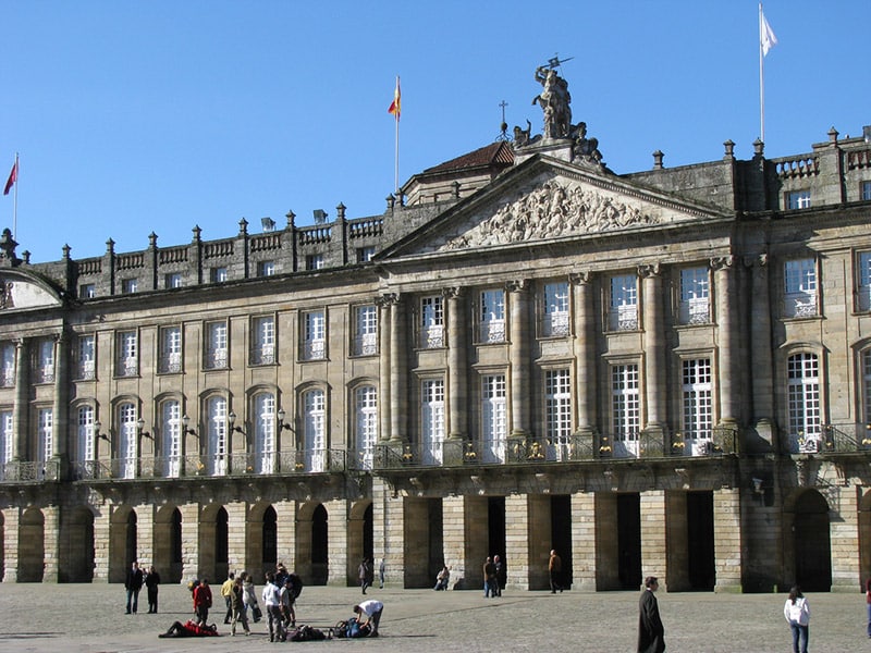 Palácio de Raxoi em Santiago de Compostela