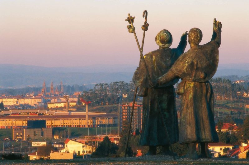Estátuas em Santiago de Compostela