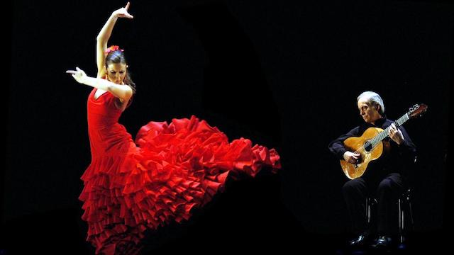 Jantar e noite de Flamenco em Madri