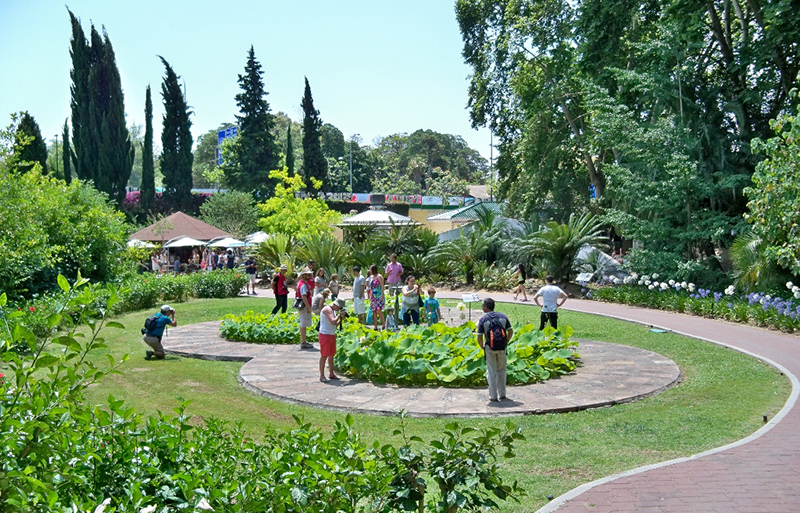 Jardim Botânico em Málaga