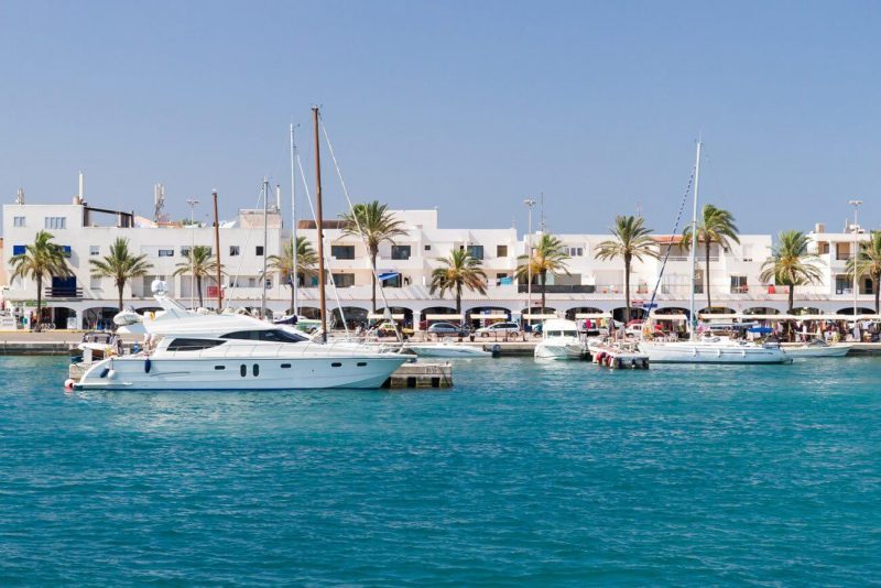 Porto de Savina em Formentera