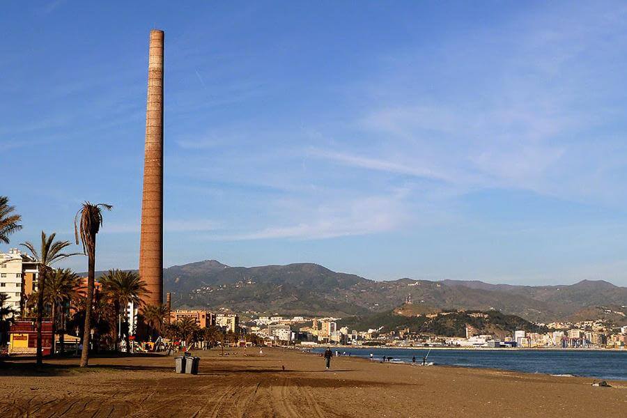 Praia Misericordia em Málaga