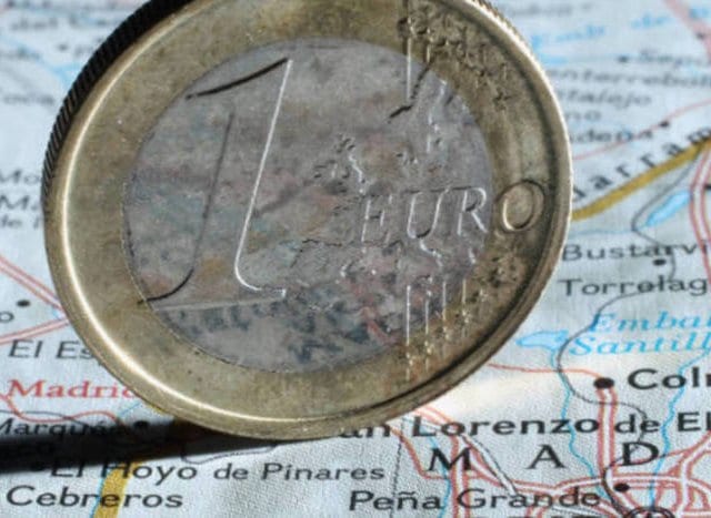 Como levar euros para Madri