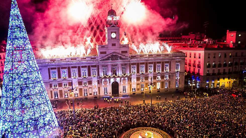 Ano novo na Espanha