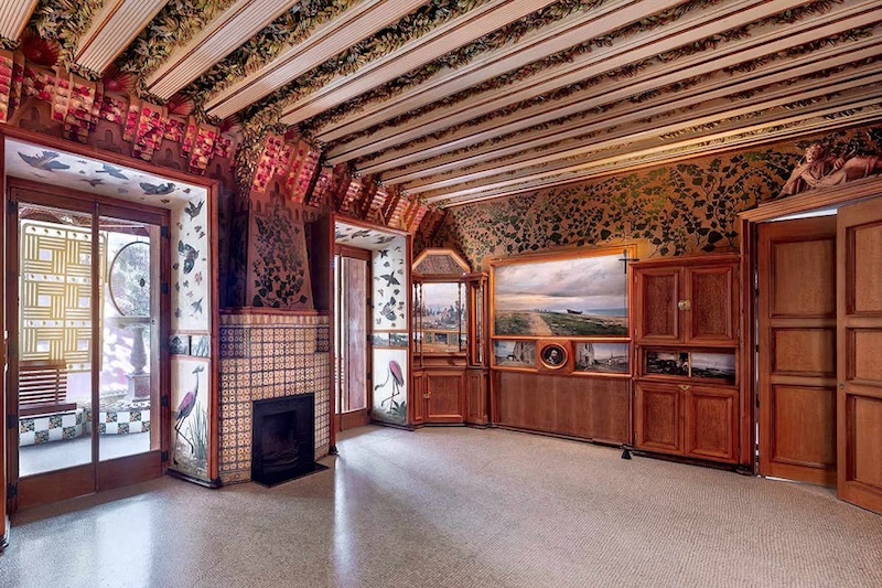 Casa Vicens em Barcelona: sala interior